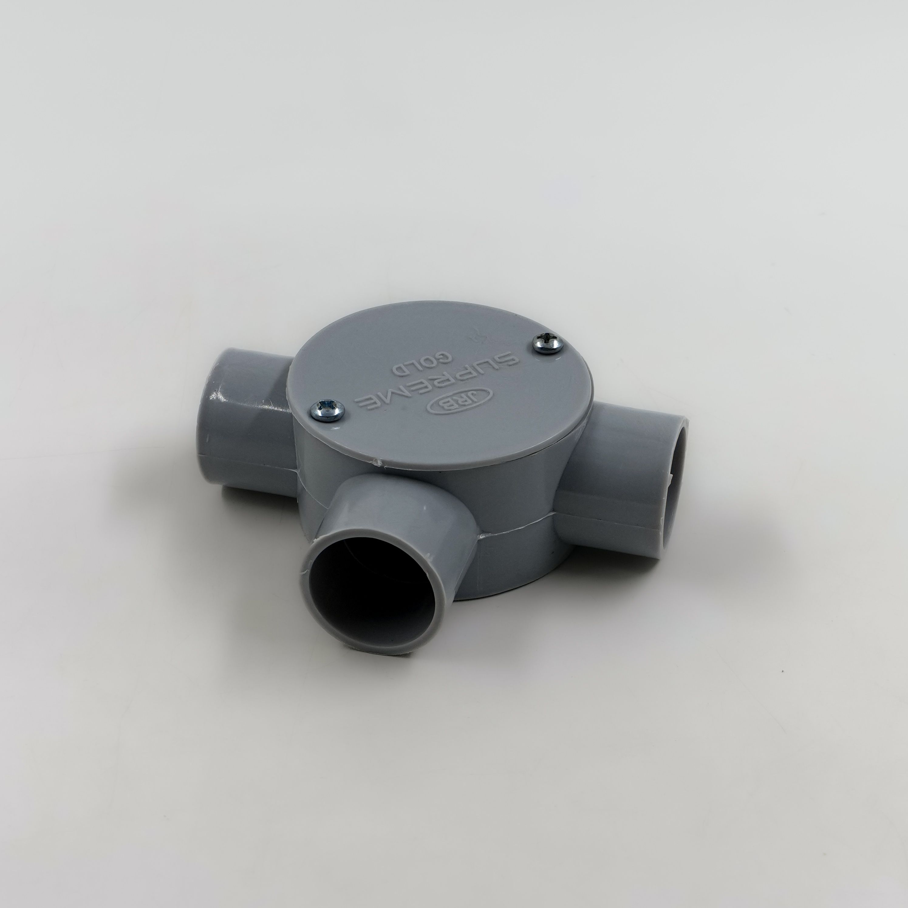 JRB Suppreme - 25Mm Conduit Junction Box 3 Way (Gray)